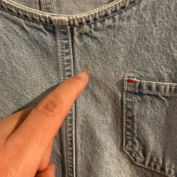 Vintage Loobey Tunes Tweety Denim Dress - Picture 9 of 10